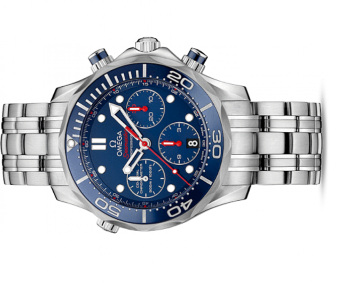 Omega 212.30.42.50.03.001 Seamaster Diver 300 M co-axial chronograph - фото 2