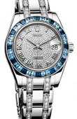 Rolex Часы Rolex Datejust Ladies 81349SA Diamonds Bracelet Pearlmaster 34
