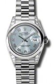 Rolex Datejust Ladies 179296 gbrp 26mm Platinum