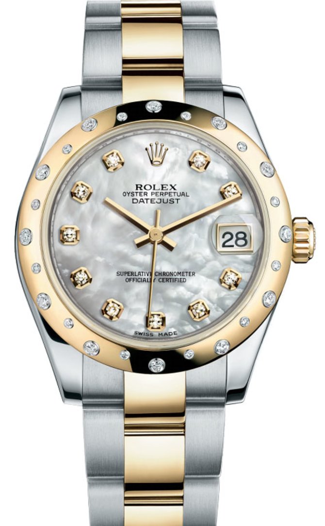 Rolex 178343 mdo Datejust 31mm Steel and Yellow Gold 