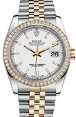Rolex Datejust 116243 wij 36mm Steel and Yellow Gold