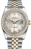 Rolex Datejust 116243 sdj 36mm Steel and Yellow Gold