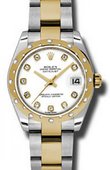 Rolex Datejust 178343 wdo 31mm Steel and Yellow Gold 
