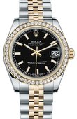 Rolex Datejust 178383 bkij 31mm Steel and Yellow Gold 