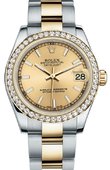 Rolex Datejust 178383 chio 31mm Steel and Yellow Gold 