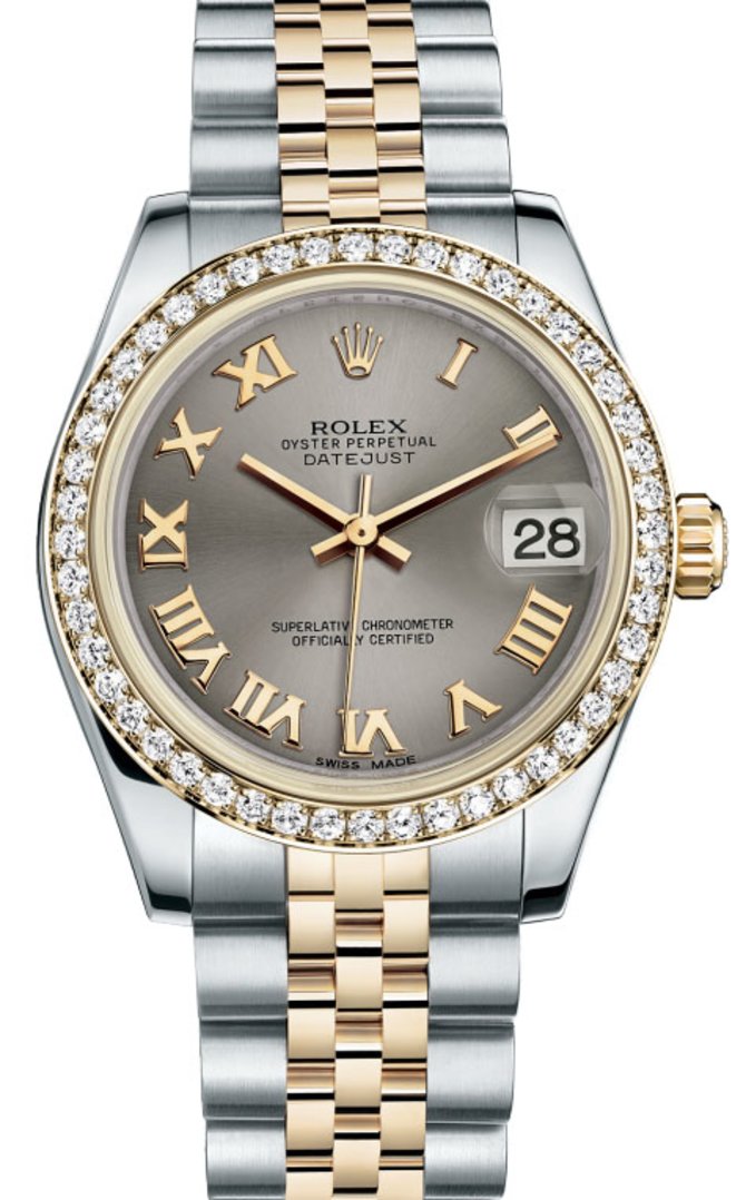 Rolex 178383 grj Datejust 31mm Steel and Yellow Gold 