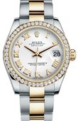 Rolex Datejust 178383 wro 31mm Steel and Yellow Gold 