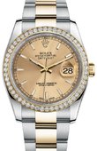 Rolex Datejust 116243 chio 36mm Steel and Yellow Gold