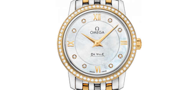 Omega 424.25.27.60.55.001 De Ville Ladies Prestige quartz 27,4 mm - фото 3