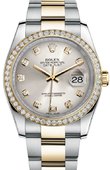 Rolex Datejust 116243 sdo 36mm Steel and Yellow Gold