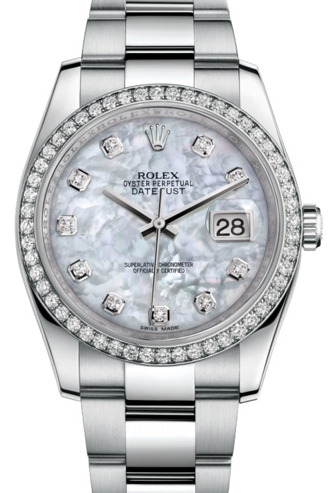 Rolex 116244 mdo Datejust 36mm Steel and White Gold - фото 1