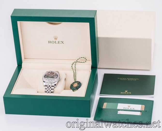 Rolex 116244-dkmdj Datejust 36mm Steel and White Gold - фото 10