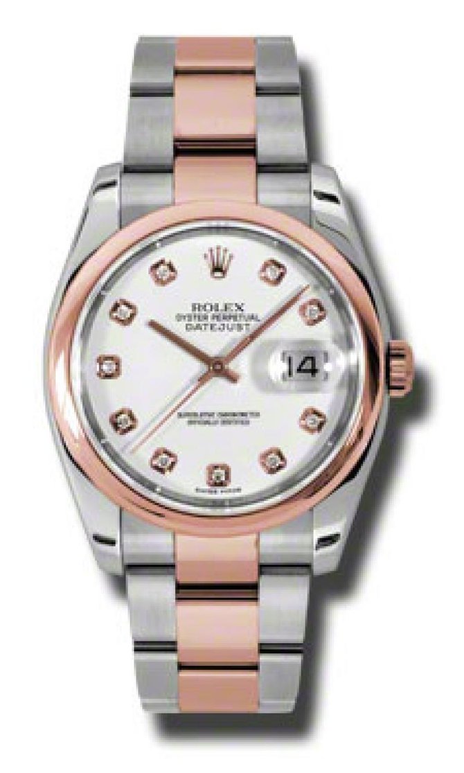Rolex 116201 wdo Datejust 36mm Steel and Everose Gold - фото 3
