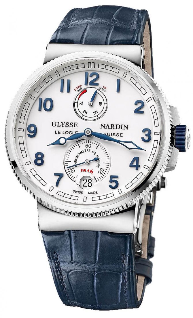 Ulysse Nardin 1183-126/60 Marine Manufacture Chronometer 43 mm Steel