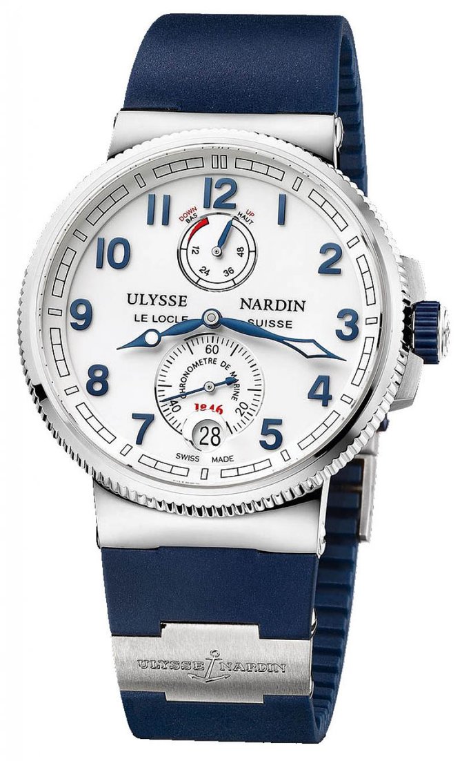 Ulysse Nardin 1183-126-3/60 Marine Manufacture Chronometer 43 mm Steel - фото 1