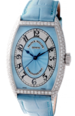 Franck Muller Cintree Curvex 5850 SC CHR MET D Blue Chronometro