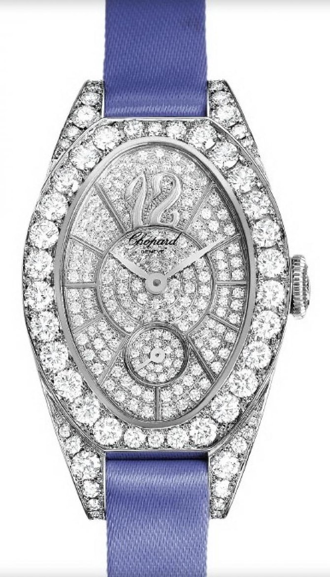 Chopard 137228-1001 Ladies Classic Femme Cat Eye Small Seconds