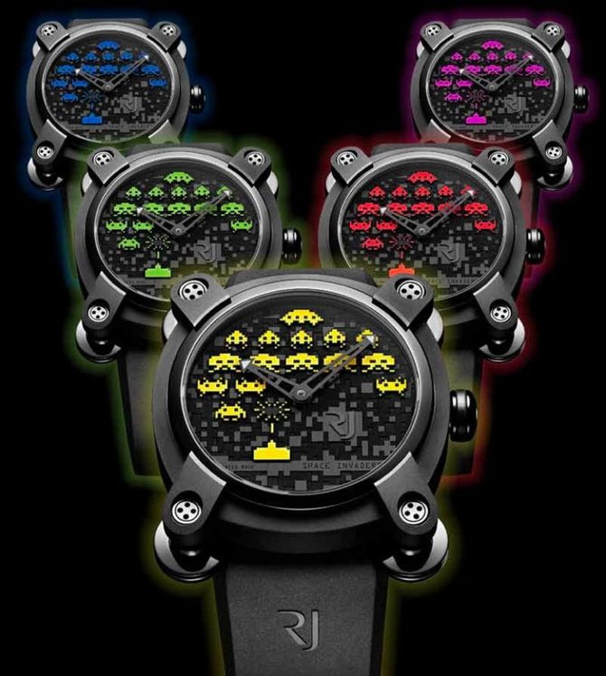 Romain Jerome RJ.M.AU.IN.006.01 Capsules Space Invaders - фото 3