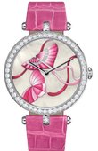 Van Cleef & Arpels Extraordinary Dials Lady Arpels Cerf-Volant Fuchsia Poetry of Time