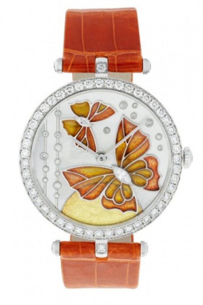Van Cleef & Arpels Lady Arpels Papillon Orange Solaire Extraordinary Dials Poetry of Time