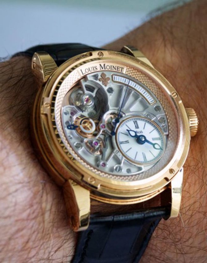 Louis Moinet 20-Second Tempograph Limited Editions 43.5 mm - фото 3