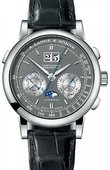A.Lange and Sohne Datograph 410.038 Perpetual White Gold
