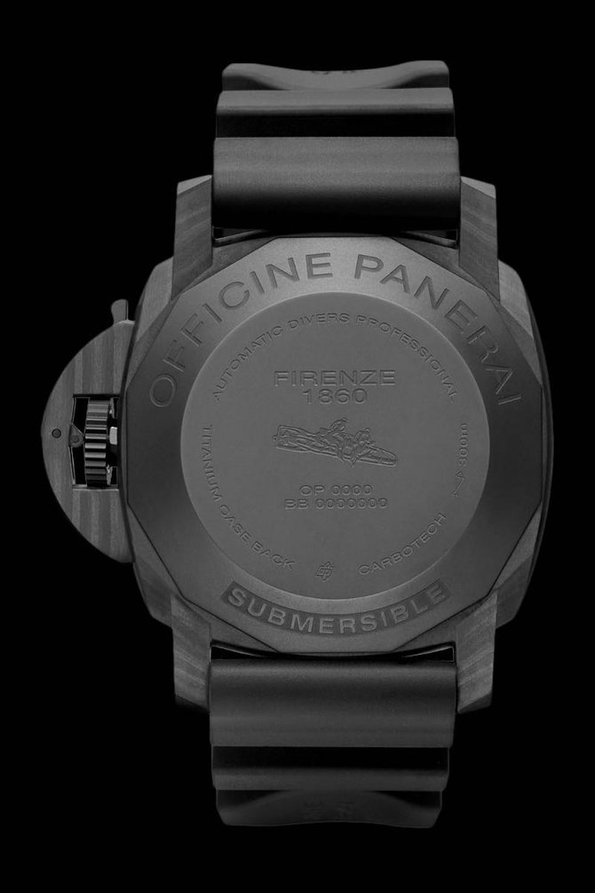 Officine Panerai PAM00616 Luminor Submersible 1950 Carbotech - фото 2