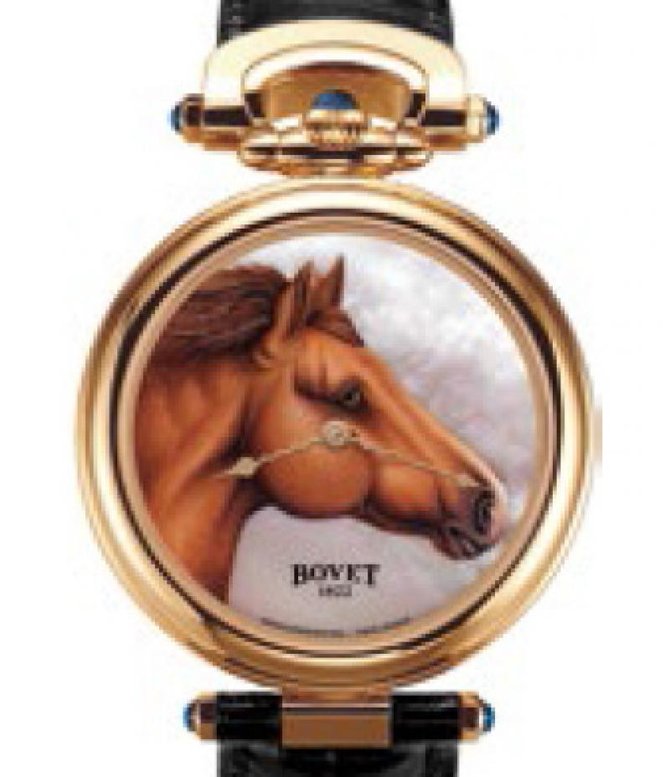 Bovet AF43573 Fleurier Amadeo 43 Miniature Painting of a Horse - фото 1
