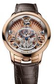 Arnold & Son Instrument Collection 1TPAR.F01A.C125A Time Pyramid Guilloché Red Gold