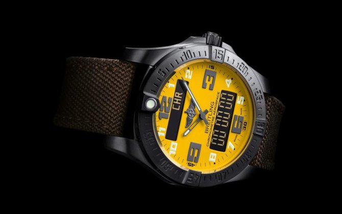 Breitling Aerospace Evo Yellow LE Professional Chronograph - фото 4