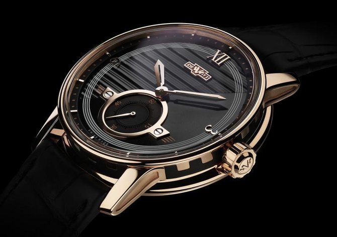 DeWitt AC.PTS.001 Academia Small Second Rose gold - фото 3