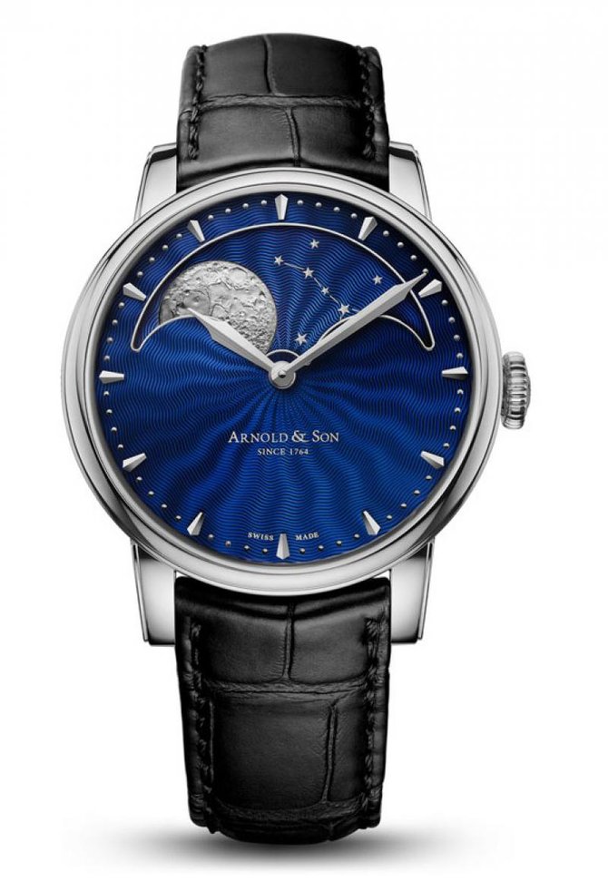 Arnold & Son 1GLAS.U02A.C122S Royal Collection HM Perpetual Moon "Midnight Blue" - фото 1