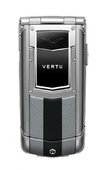 Vertu Телефоны Vertu Constellation Quest Silver and Black Leather Ayxta Stainless Steel Aluminium Sapphire Keys 