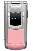 Vertu Телефоны Vertu Constellation Quest Aluminium Silver Ceramic Keys Diamond Trim Ayxta Stainless Steel Pink Leather
