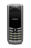Vertu Телефоны Vertu Signature Titanium Carbon Fibre Ascent Black PVD Keys Black and Green Leather
