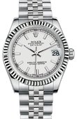 Rolex Datejust 178274 wsj Datejust 31mm Steel and White Gold