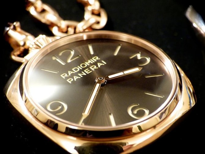 Officine Panerai PAM00447 Special Editions 2014 Pocket Watch 3 Days Oro Rosso  - фото 6