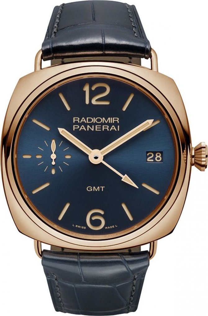 Officine Panerai PAM00598 Special Editions Radiomir 3 Days GMT Oro Rosso - фото 1