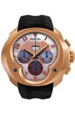 Franc Vila Complication FVa8Ch Pink Gold Strap Caoutchouc Chronograph Grand Dateur Haute Horlogerie
