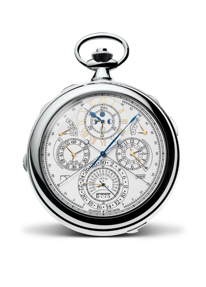 Vacheron Constantin 57260/000G-B046 Traditionnelle Grande Complication Most Complicated Pocket Watch - фото 2