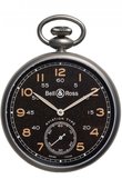 Bell & Ross Vintage PW1 Heritage Brown Dial Pocket Watch