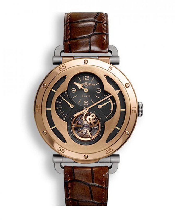 Bell & Ross WW2 Military Tourbillon Rose Gold Vintage Limited Edition