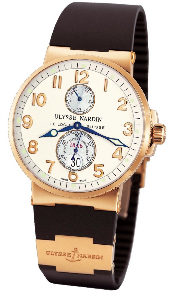 Ulysse Nardin 266-66-3 Maxi Marine Chronometer 41mm Rose Gold