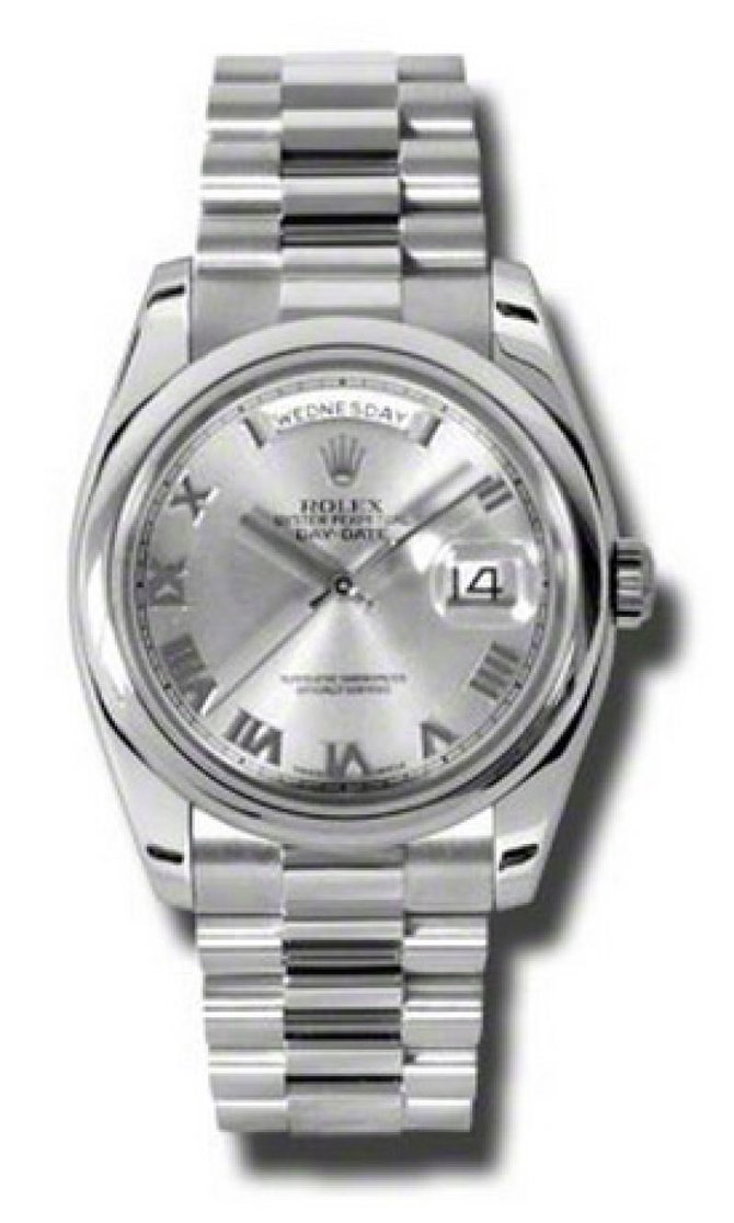 Rolex 118206 grp Day-Date Platinum