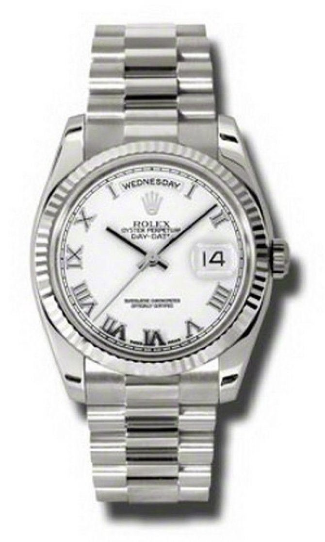 Rolex 118239 wrp Day-Date White Gold - фото 1