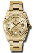 Rolex Day-Date 118208 chjdo Yellow Gold