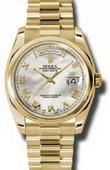 Rolex Day-Date 118208 mrp Yellow Gold