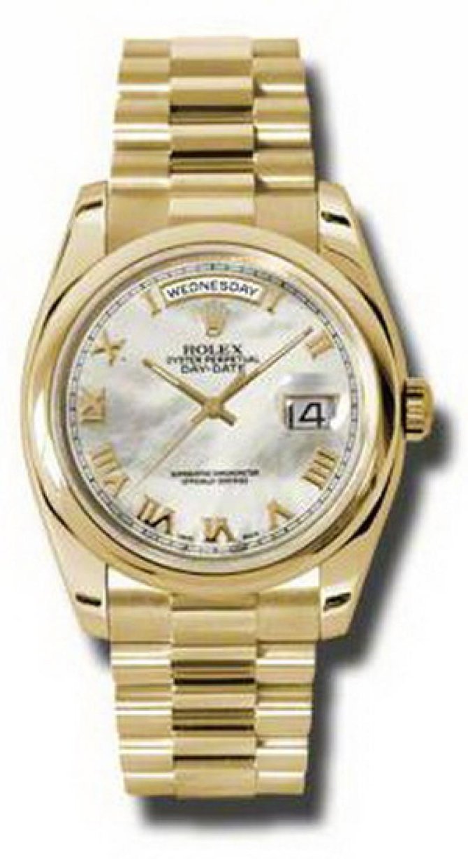 Rolex 118208 mrp Day-Date Yellow Gold