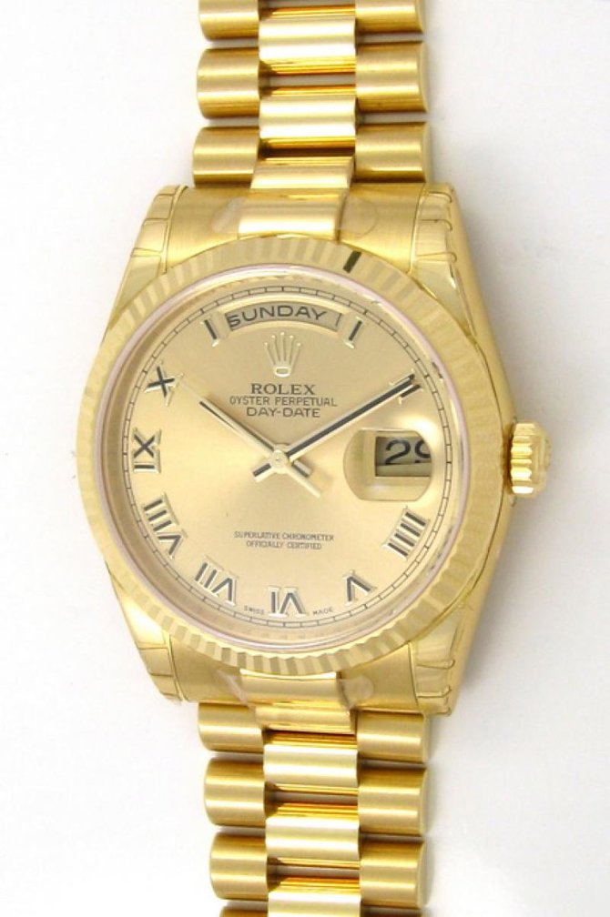Rolex 118238 chrp Day-Date Yellow Gold - фото 2