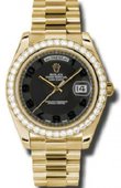 Rolex Day-Date 218348 bkcap Yellow Gold